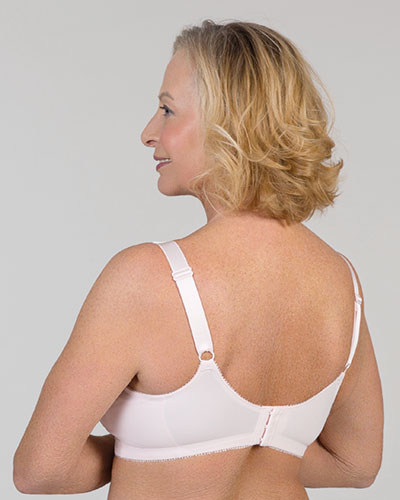 FRONT LACE BH - Mikrofaser BH mit hübschem Spitzenabschluss